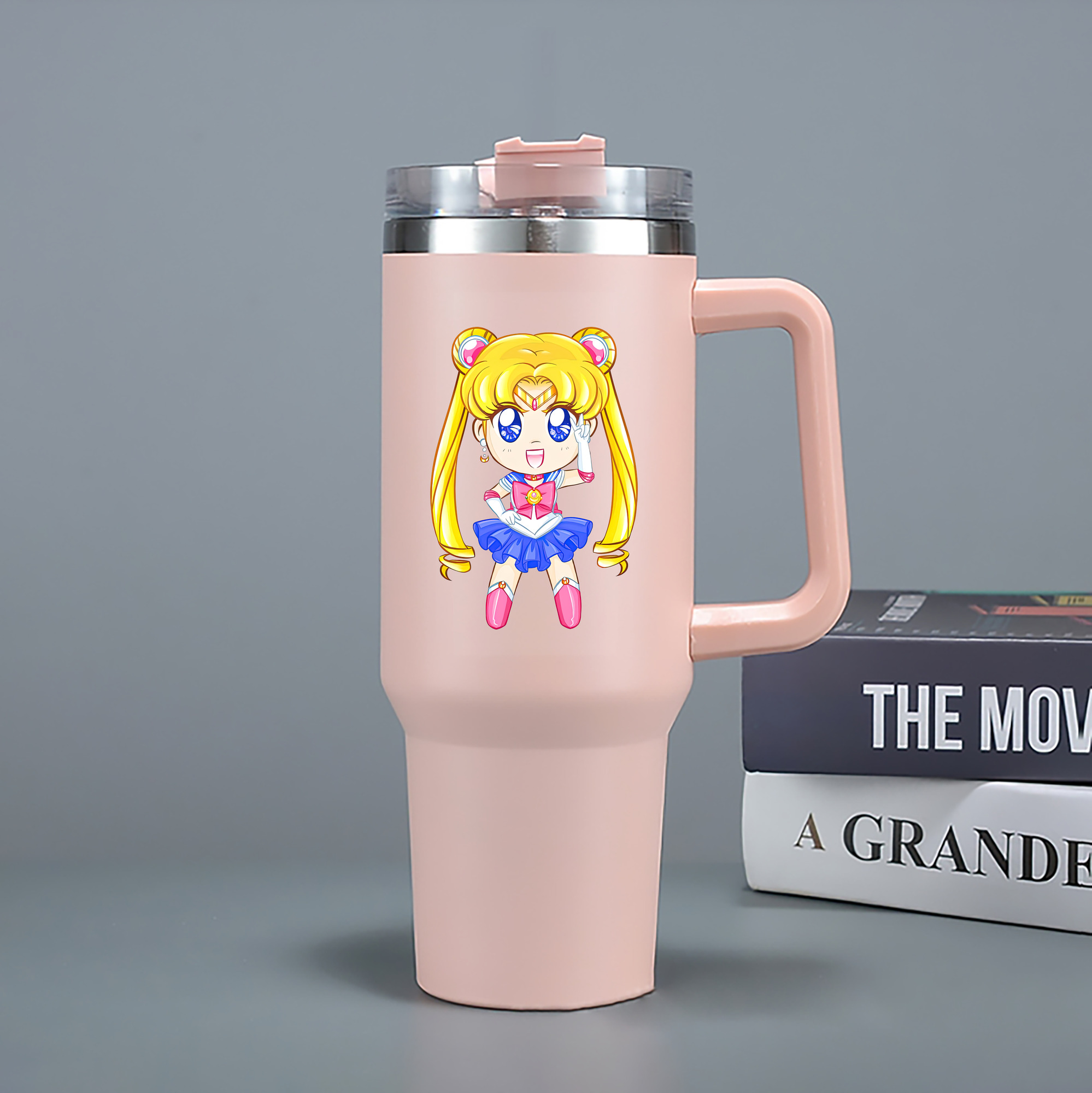 （画像用） 美少女戦士セーラームーン 月野 うさぎ つきの うさぎ Sailor Moon Tsukino Usagi 1200mL車用タンブラー（カラープリント）